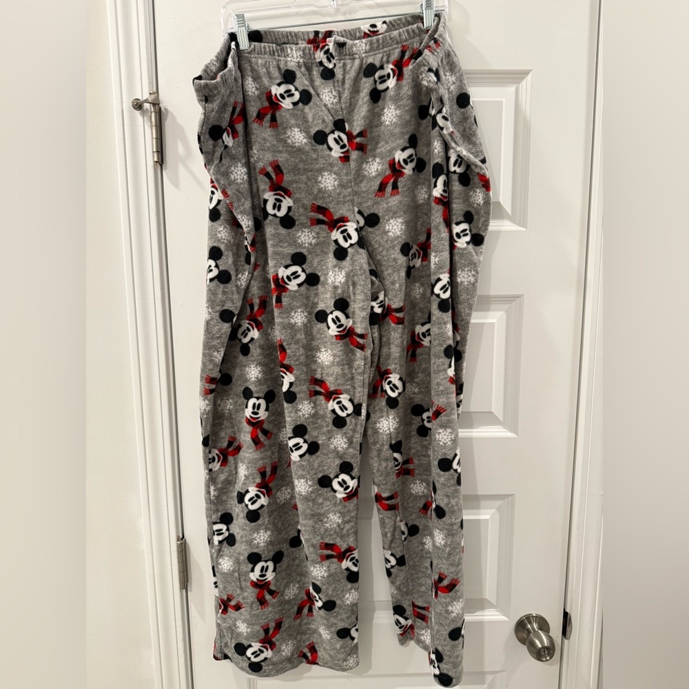 Disney Gray Mickey Mouse Pajama Pants